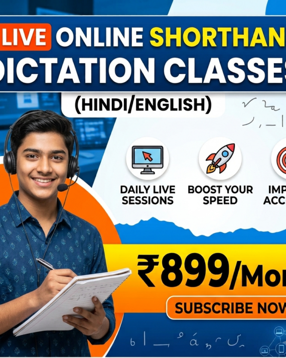 Live Classes-English-Shorthand_Dictation